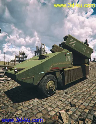 3D打印模型Missile Launcher Truck的图片