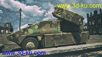 3D打印模型Missile Launcher Truck的图片