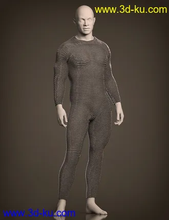 3D打印模型Mnyama Armor Bundle for Genesis 8.1 Males的图片