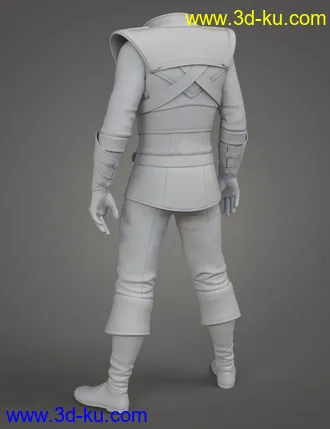 3D打印模型Monster Slayer Outfit for Genesis 8 Male的图片