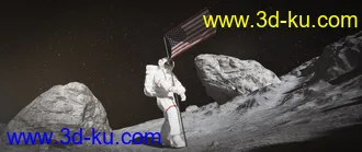 3D打印模型Moon Landing的图片