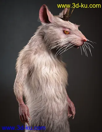 3D打印模型Mouse King for Genesis 8.1 Males的图片