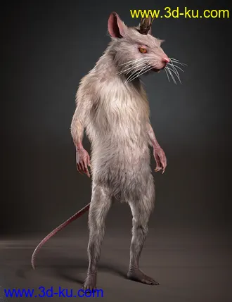 3D打印模型Mouse King for Genesis 8.1 Males的图片