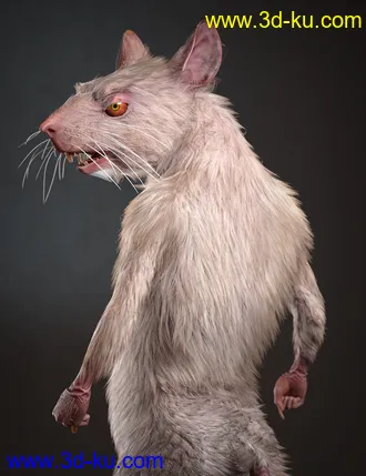 3D打印模型Mouse King for Genesis 8.1 Males的图片
