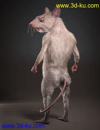 3D打印模型Mouse King for Genesis 8.1 Males的图片
