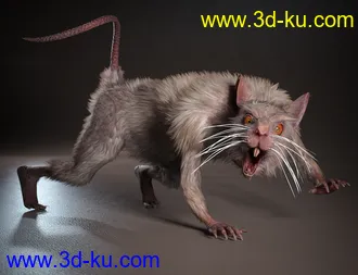 3D打印模型Mouse King for Genesis 8.1 Males的图片