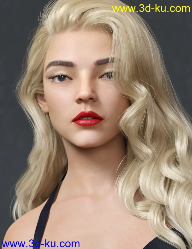 MSO Mina HD for Genesis 8.1 Female模型的图片1