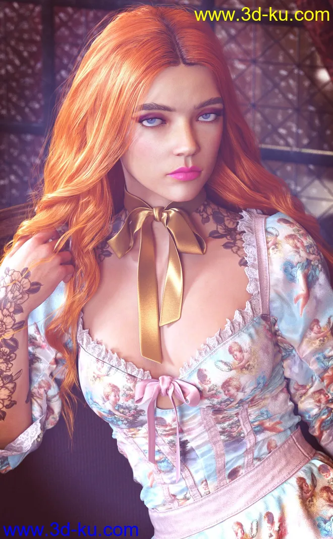 MSO Mina HD for Genesis 8.1 Female模型的图片4