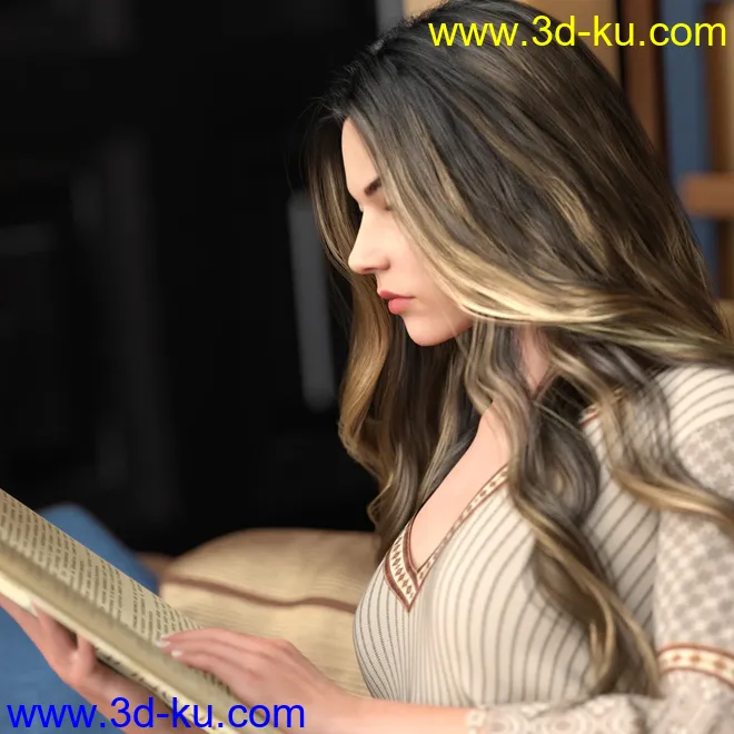 MSO Mina HD for Genesis 8.1 Female模型的图片8