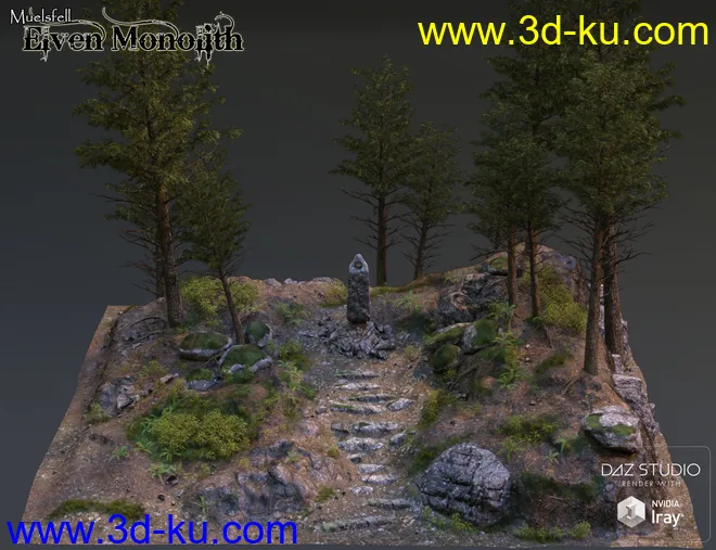 Muelsfell Elven Monolith Modular Set模型的图片3