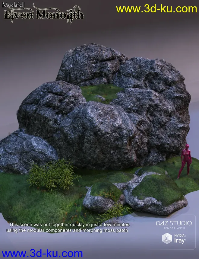 Muelsfell Elven Monolith Modular Set模型的图片5