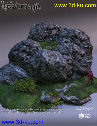 3D打印模型Muelsfell Elven Monolith Modular Set的图片
