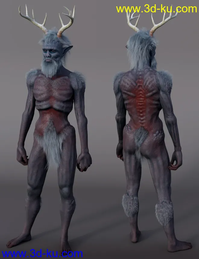 Muelsfell Frost Wight HD for the Genesis 8 Male模型的图片4