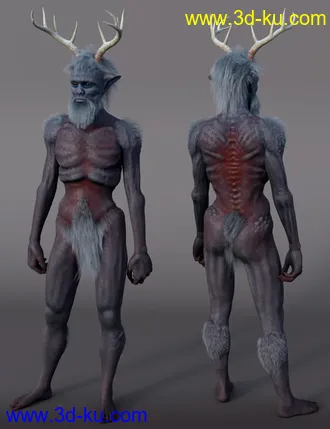 3D打印模型Muelsfell Frost Wight HD for the Genesis 8 Male的图片