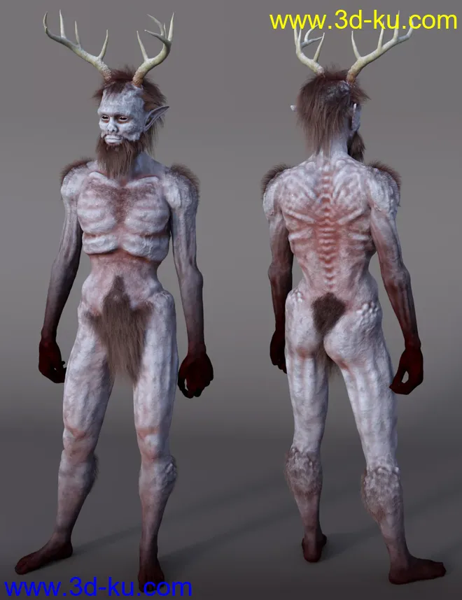 Muelsfell Frost Wight HD for the Genesis 8 Male模型的图片5