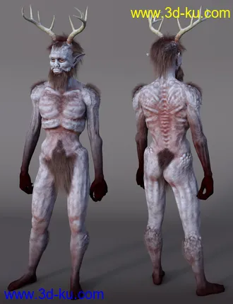 3D打印模型Muelsfell Frost Wight HD for the Genesis 8 Male的图片