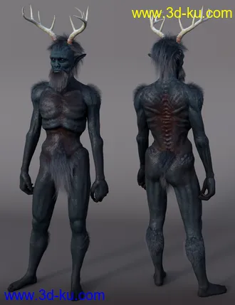 3D打印模型Muelsfell Frost Wight HD for the Genesis 8 Male的图片