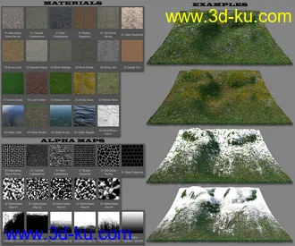 3D打印模型Multi-Layer Landscape System的图片