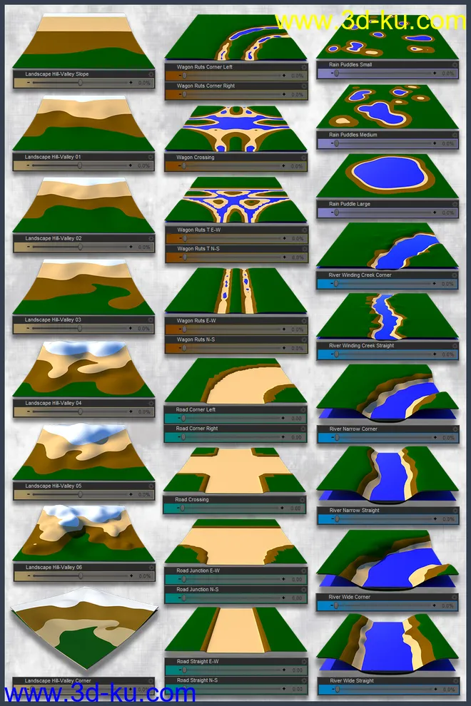 Multi-Layer Landscape System模型的图片6