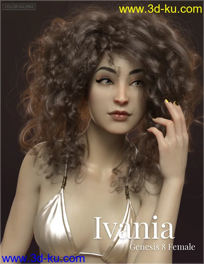 MYKT Ivania for Genesis 8 Female模型的图片1