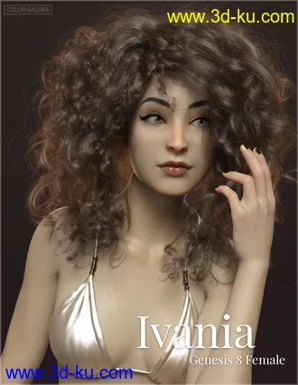 3D打印模型MYKT Ivania for Genesis 8 Female的图片