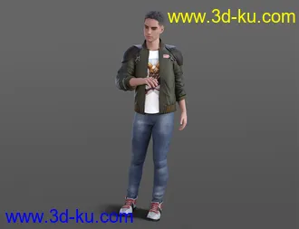 3D打印模型New Look Animations for Genesis 8的图片