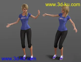 3D打印模型New Look Animations for Genesis 8的图片