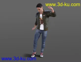 3D打印模型New Look Animations for Genesis 8的图片
