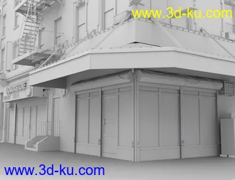 3D打印模型New York Bodega Liquor Store的图片