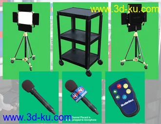 3D打印模型News Reporting Props的图片