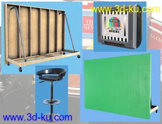 3D打印模型News Reporting Props的图片