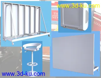 3D打印模型News Reporting Props的图片