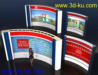3D打印模型News Reporting Props的图片