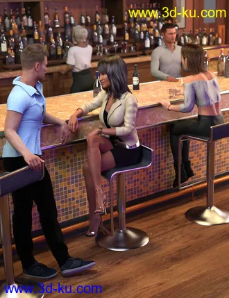 3D打印模型Night Lounge Poses的图片