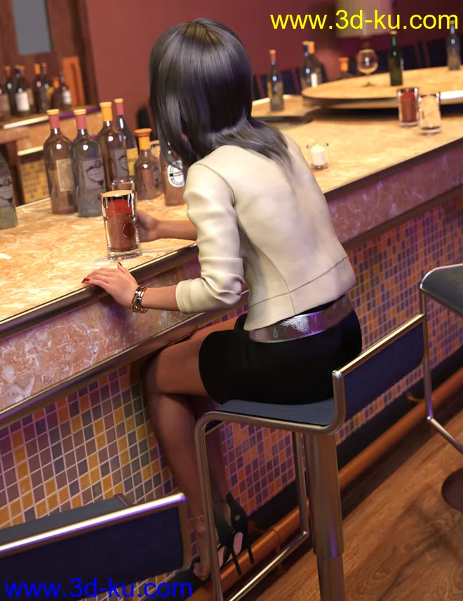 Night Lounge Poses模型的图片5