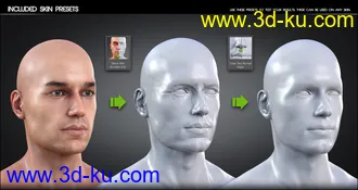 3D打印模型Normal Map Fusion for Genesis 3, 8, and 8.1的图片