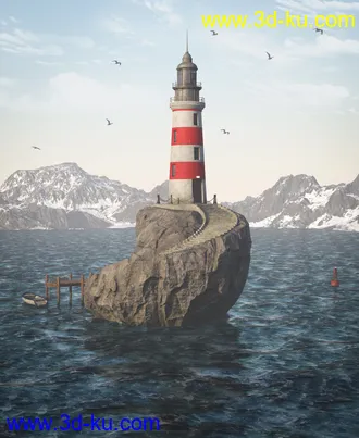3D打印模型Old Lighthouse的图片