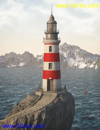 3D打印模型Old Lighthouse的图片