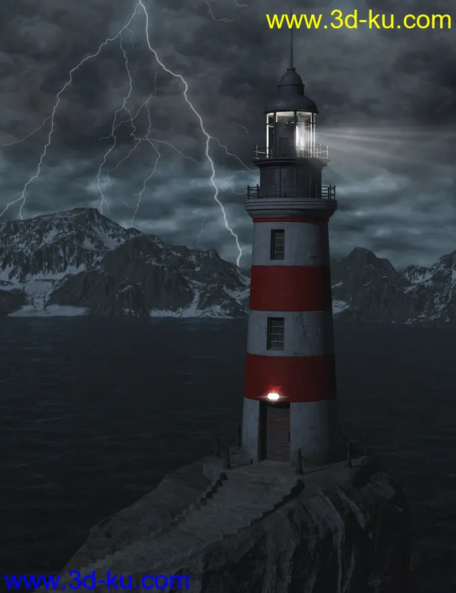 Old Lighthouse模型的图片9
