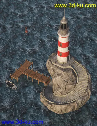 3D打印模型Old Lighthouse的图片