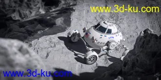 3D打印模型On The Moon的图片