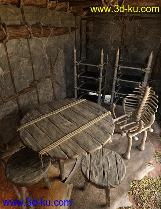 3D打印模型Orc Furniture的图片