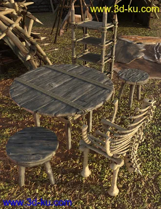 3D打印模型Orc Furniture的图片