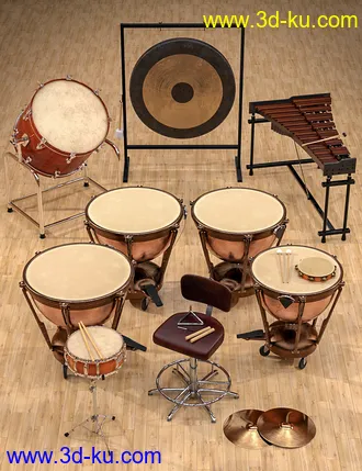 3D打印模型Orchestral Percussion的图片