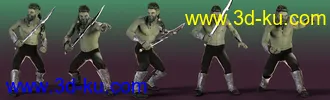 3D打印模型Orcish Poses and Expressions for Orc Horde HD and Genesis 8 and 8.1 Male的图片