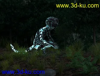 3D打印模型Oso Newt For Genesis 8.1 Male的图片