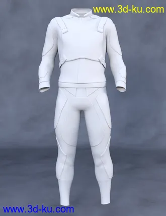 3D打印模型Panther Outfit for Genesis 8 and 8.1 Male Bundle的图片