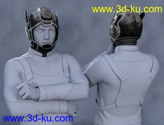 3D打印模型Panther Outfit for Genesis 8 and 8.1 Male Bundle的图片