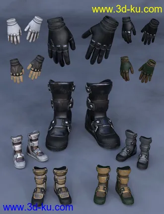 3D打印模型Panther Outfit for Genesis 8 and 8.1 Male Bundle的图片