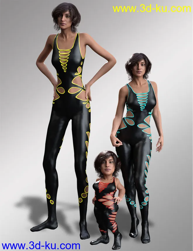 Phenotypes for Genesis 8 Females模型的图片1